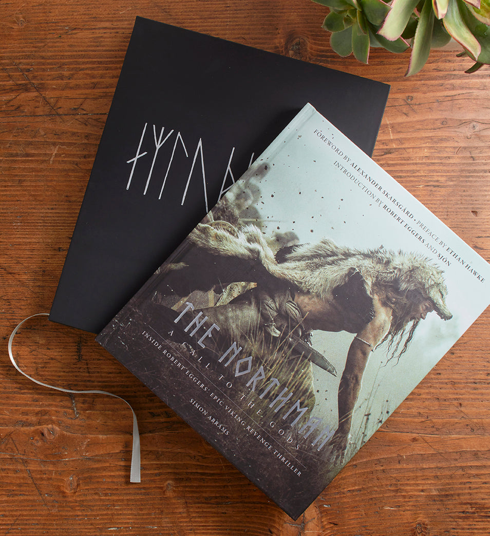 Limited edition The Northman book by Insight Editions featuring detailed cover artwork and exclusive design elements.