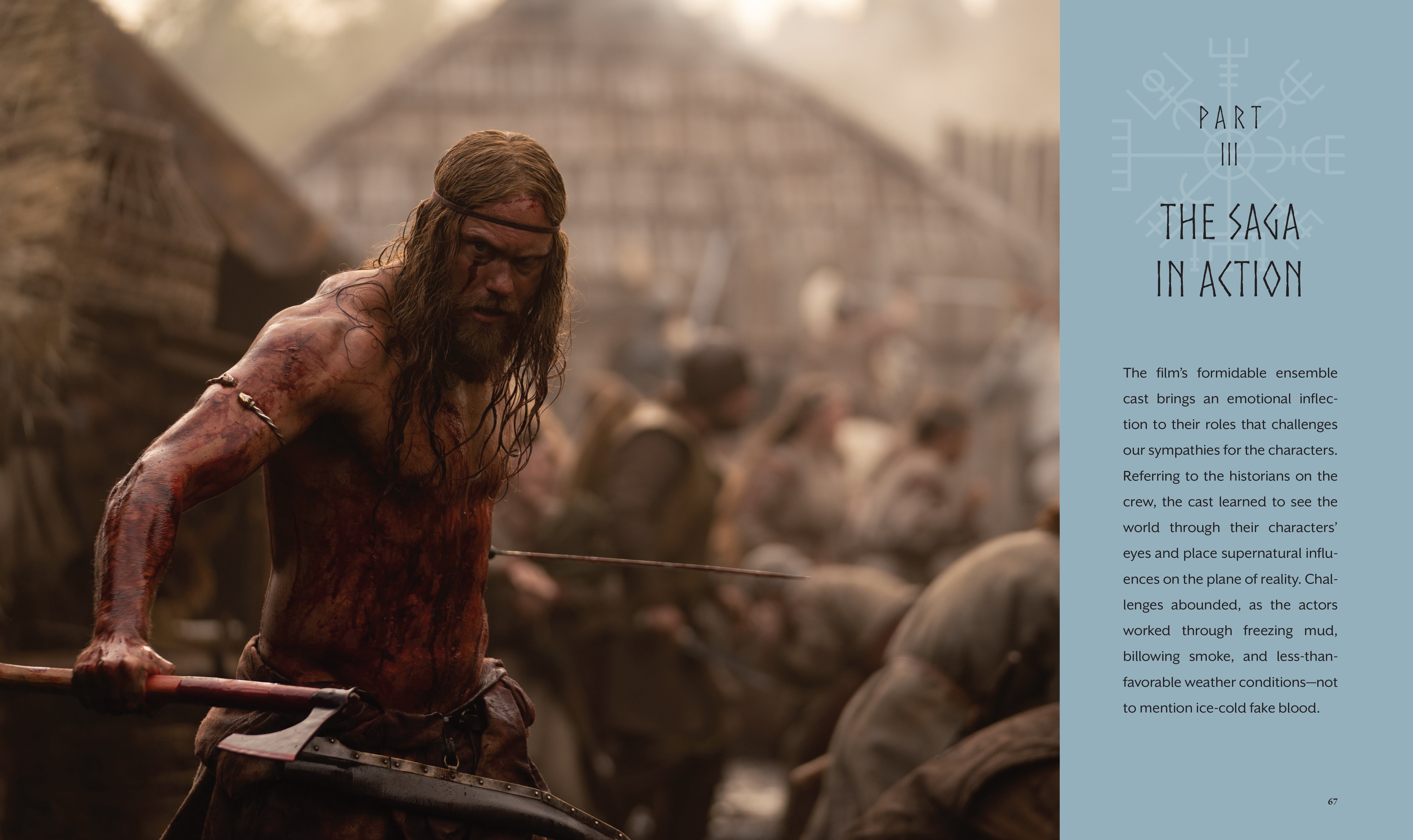 Limited edition The Northman book by Insight Editions with detailed cover art and exclusive design elements.