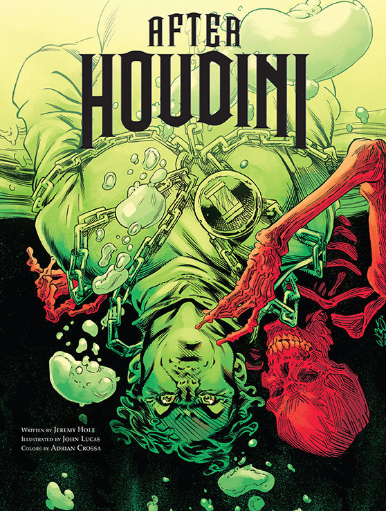 Softcover book titled "After Houdini" by Insight Editions, featuring a cover with magical and mysterious imagery.