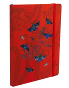Softcover Art of Nature Flight of Beetles notebook with elastic band by Insight Editions, featuring detailed beetle illustrations.