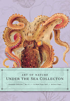 Set of three softcover Art of Nature Under the Sea sewn notebooks by Insight Editions featuring ocean-themed cover art.