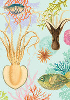 Set of 3 softcover Insight Editions Art of Nature Under the Sea sewn notebooks with ocean-themed covers.