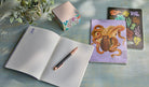 Set of three softcover Art of Nature Under the Sea sewn notebooks by Insight Editions with ocean-inspired covers.