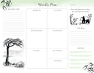 Softcover weekly planner notepad featuring Big Panda and Tiny Dragon characters by Insight Editions, with colorful cover design.