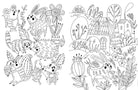Softcover calming coloring book for kids by Insight Editions featuring soothing illustrations for relaxation and creativity.