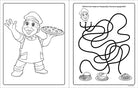 Softcover Chuck E. Cheese & Friends Coloring and Activity Book by Insight Editions featuring colorful cartoon characters.