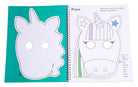 Color & Cut Masks: Unicorns softcover book by Insight Editions featuring whimsical unicorn-themed mask designs.