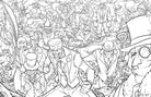 Softcover DC Super-Villains coloring book by Insight Editions featuring iconic villain illustrations for coloring enjoyment.