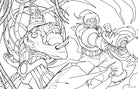 Softcover DC Super-Villains coloring book by Insight Editions featuring villain illustrations for coloring enthusiasts.
