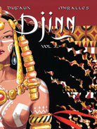 Softcover book titled Djinn, Vol. 3 by Insight Editions featuring mystical artwork on the cover.