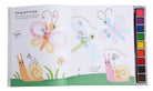 Softcover fingerprint fairy book by Insight Editions featuring whimsical fairy illustrations on the cover.