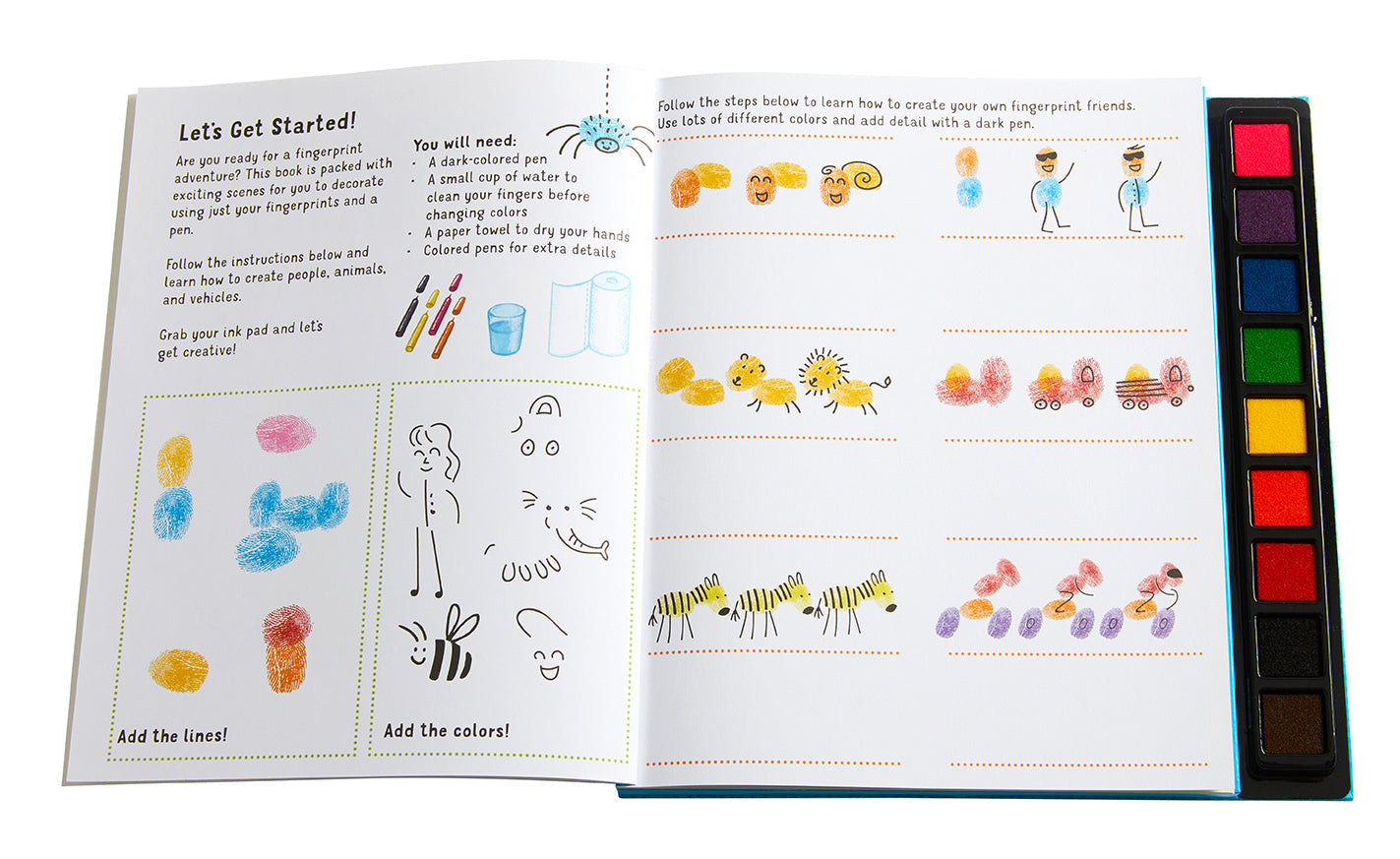 Softcover edition of "Fingerprint Our World" by Insight Editions featuring a colorful world map on the cover.