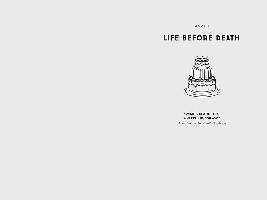 Softcover book titled "Forget Prayers, Bring Cake" by Insight Editions, featuring colorful cover art with cake illustrations.