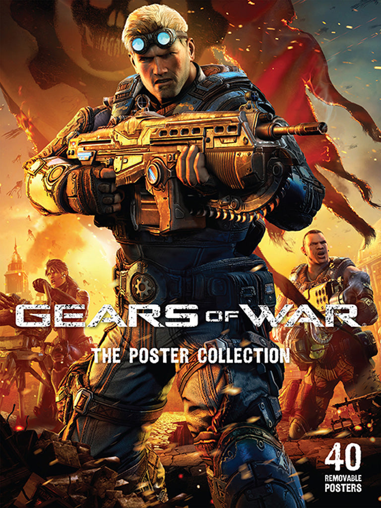 Softcover Gears of War book by Insight Editions featuring cover art from the popular video game series.