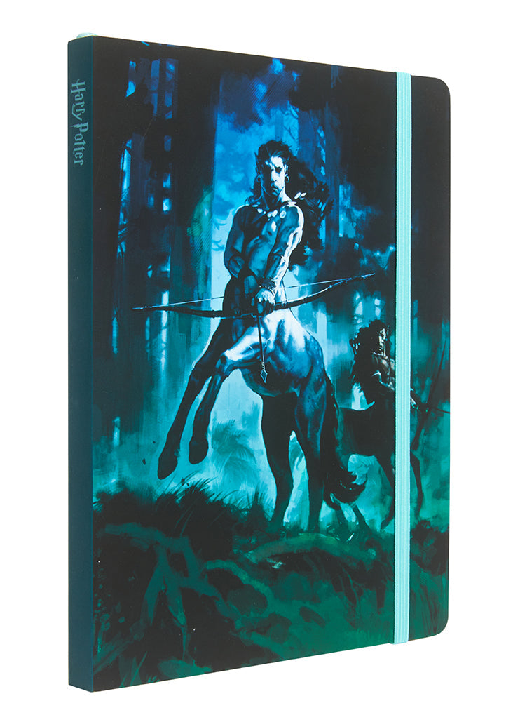 Harry Potter Centaurs softcover notebook with illustrated cover featuring centaur artwork, by Insight Editions.