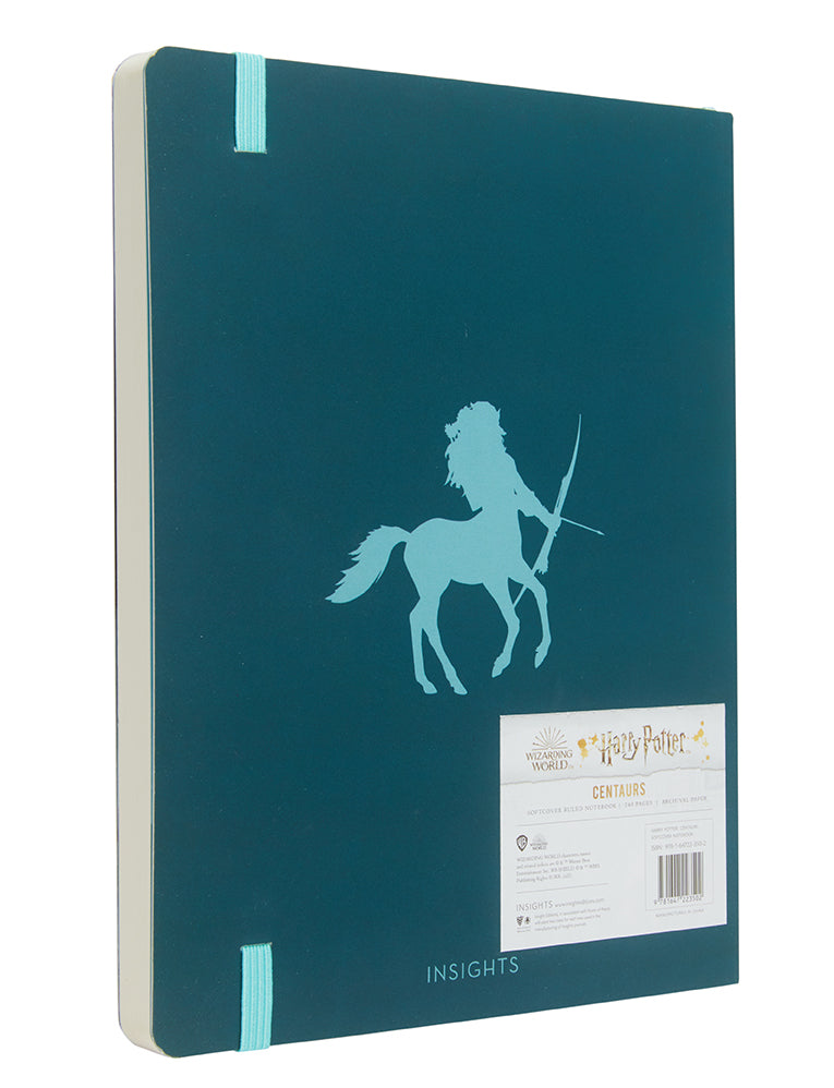 Harry Potter Centaurs softcover notebook by Insight Editions, featuring a detailed cover illustration of centaurs from the Harry Potter series.