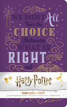 Set of two Harry Potter character notebooks by Insight Editions, softcover collection featuring magical designs and iconic wizarding themes.