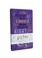 Set of two Harry Potter softcover character notebooks from Insight Editions featuring magical wizard designs and themed covers.
