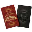 Set of two Harry Potter softcover character notebooks by Insight Editions featuring magical cover designs.