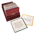 Harry Potter conversation cards by Insight Editions in softcover, featuring magical-themed questions and illustrations.