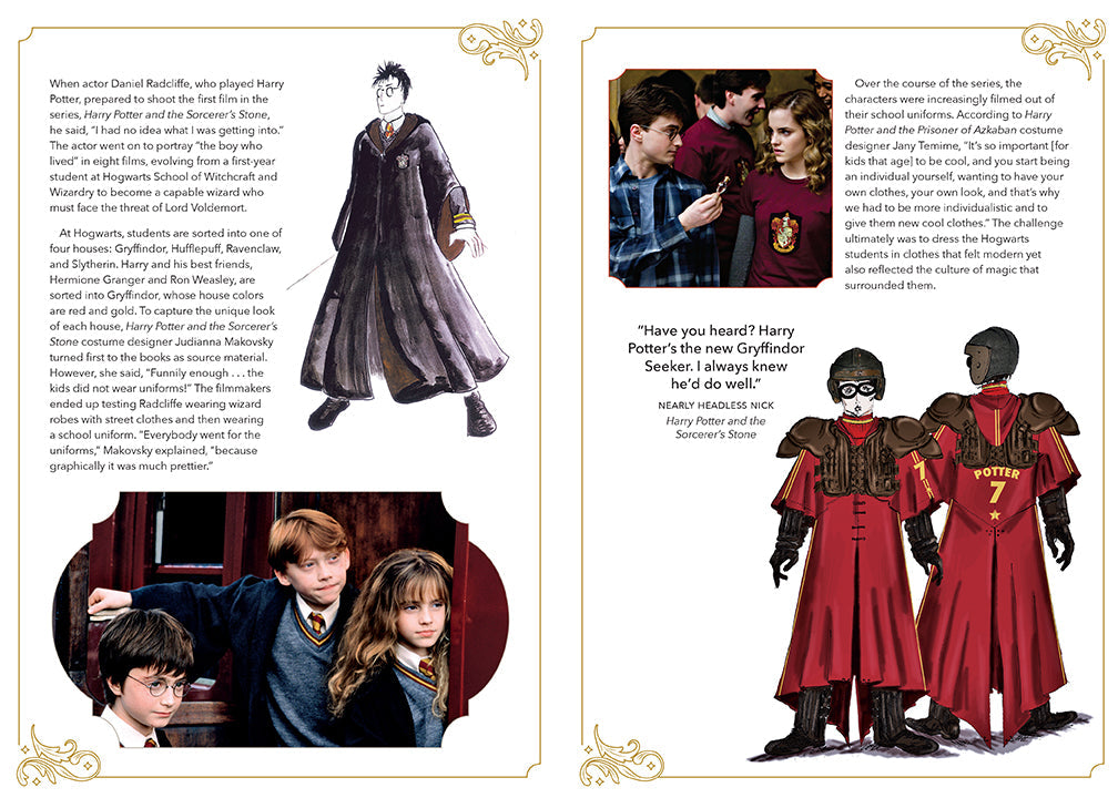 Harry Potter Deluxe Paper Dolls softcover book by Insight Editions featuring collectible paper doll illustrations from the Harry Potter series.