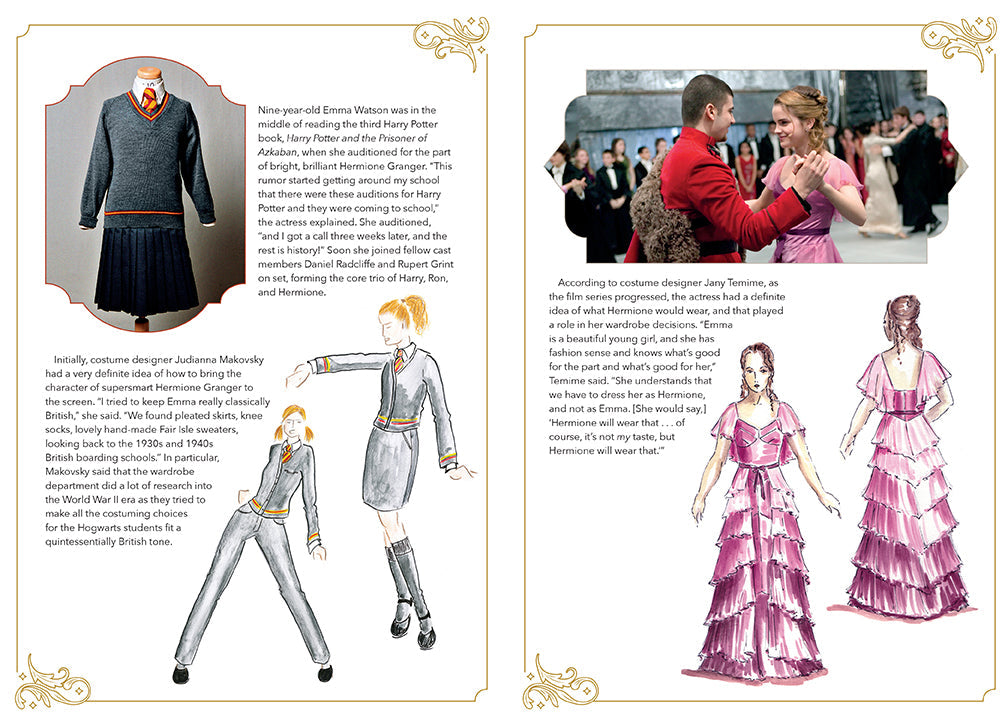 Harry Potter Deluxe Paper Dolls softcover book by Insight Editions featuring collectible paper doll illustrations from the wizarding world.