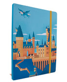 Harry Potter Exploring Hogwarts Castle softcover notebook with detailed cover art by Insight Editions.