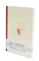 Set of three softcover Harry Potter Gryffindor constellation sewn notebooks by Insight Editions, featuring magical wizarding designs.
