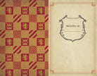 Softcover Harry Potter Gryffindor ruled notebook by Insight Editions with house crest and gold accents on the cover.