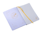 Hufflepuff Constellation Softcover Notebook by Insight Editions featuring a celestial Hufflepuff design on the cover.