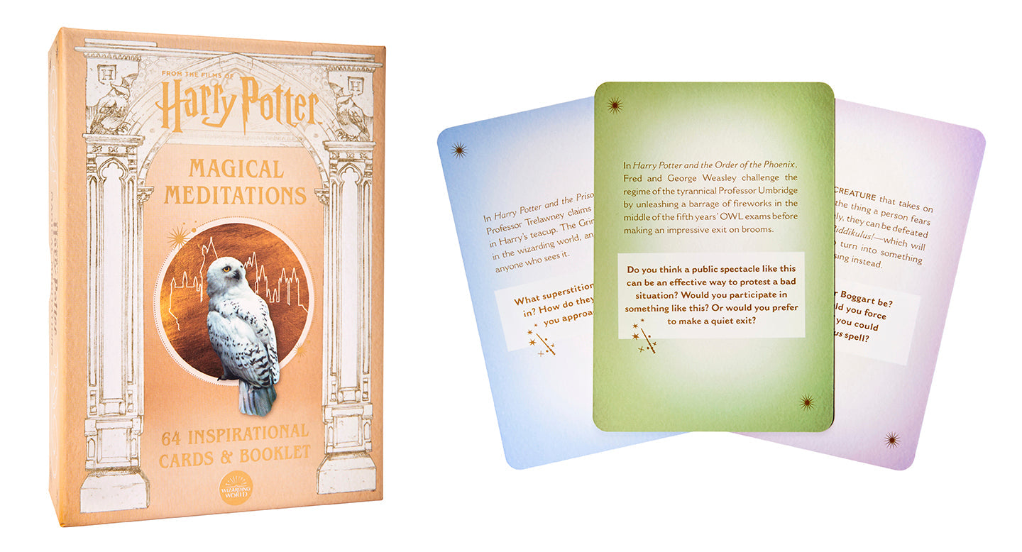 Softcover Harry Potter: Magical Meditations book by Insight Editions with mystical Harry Potter-themed cover art.