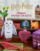 Softcover Harry Potter: Magical Paper Crafts book by Insight Editions with colorful Harry Potter-themed paper craft illustrations.