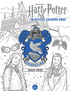 Softcover Harry Potter Ravenclaw House Pride coloring book by Insight Editions, featuring magical house-themed illustrations on the cover.