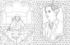 Softcover Harry Potter Slytherin House Pride coloring book by Insight Editions, featuring Slytherin-themed illustrations and designs.