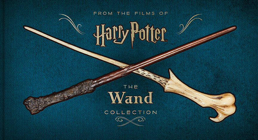 Softcover Harry Potter: The Wand Collection book by Insight Editions featuring images of magical wands from the Harry Potter series.