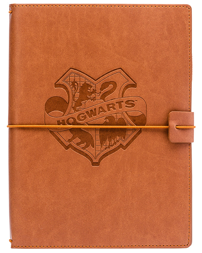 Harry Potter: Welcome to Hogwarts Traveler's Notebook Set by Insight Editions, softcover with wizarding-themed pages and designs.