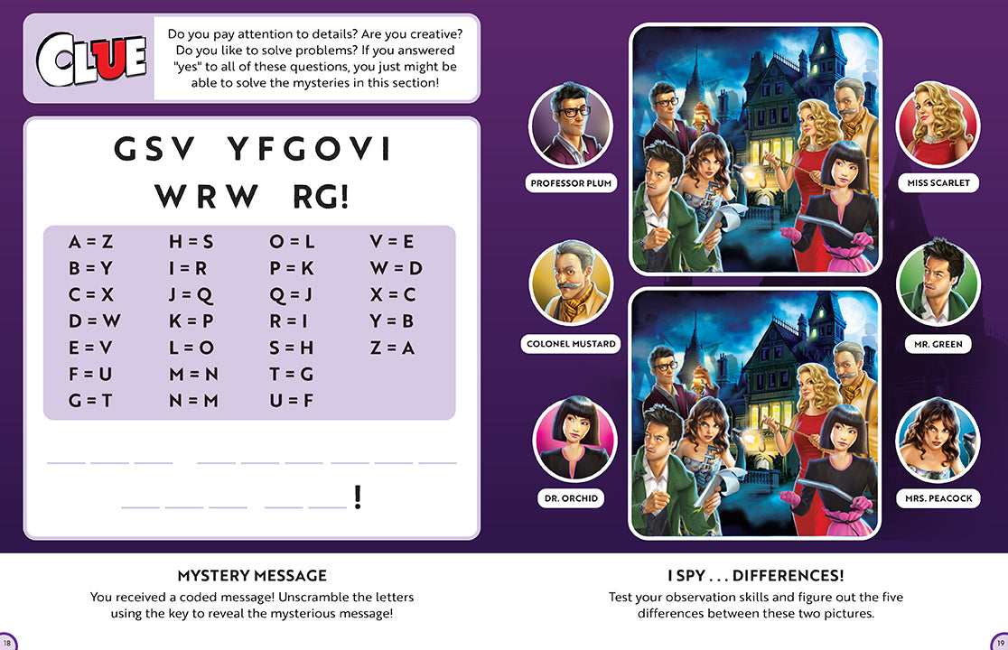 Insight Editions Hasbro Gaming Ultimate Activity Book softcover with colorful puzzles and games for kids and families.