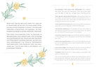 Softcover book titled "Healing" by Insight Editions with open pages, featuring a calming cover design.