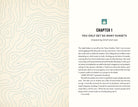 Softcover book titled "Hiking Your Feelings" by Insight Editions, featuring a nature-themed cover with mountains and trees.