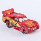 Softcover Lightning McQueen book and 3D wood model from IncrediBuilds Disney Pixar Cars 3 collection.