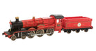 Softcover Harry Potter Hogwarts Express book and 3D wood model by IncrediBuilds, featuring detailed Harry Potter-themed design.