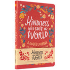 Softcover "Kindness Will Save the World" guided journal by Insight Editions, featuring a peaceful cover design for reflection and positivity.