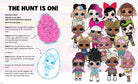 Softcover L.O.L. Surprise! Easter Egg Hunt book by Insight Editions featuring colorful Easter-themed illustrations and playful design.