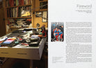 Softcover book titled "Masters of Comics" by Insight Editions, featuring colorful comic artwork on the cover.