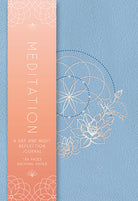 Softcover meditation book by Insight Editions featuring calming imagery on the cover.