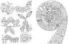 Softcover book titled "Mindful Coloring for Kids" by Insight Editions featuring colorful illustrations on the cover.