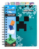 Softcover Minecraft Survival Mode spiral notebook by Insight Editions with themed cover design and durable binding.