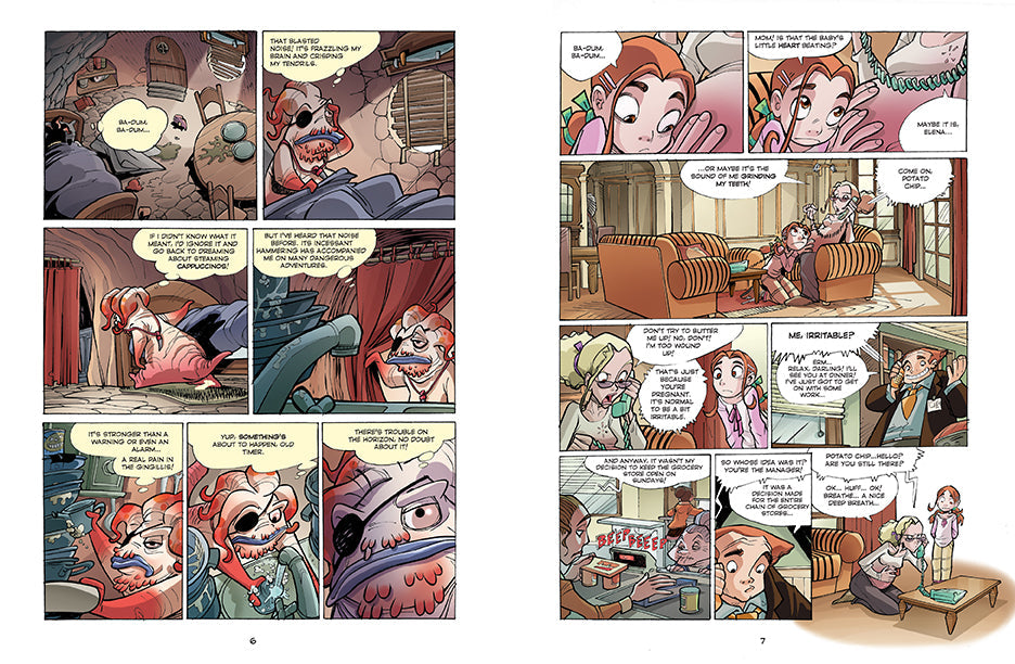 Softcover of Monster Allergy, Vol. 4 comic book by Insight Editions featuring colorful cover art and characters from the series.