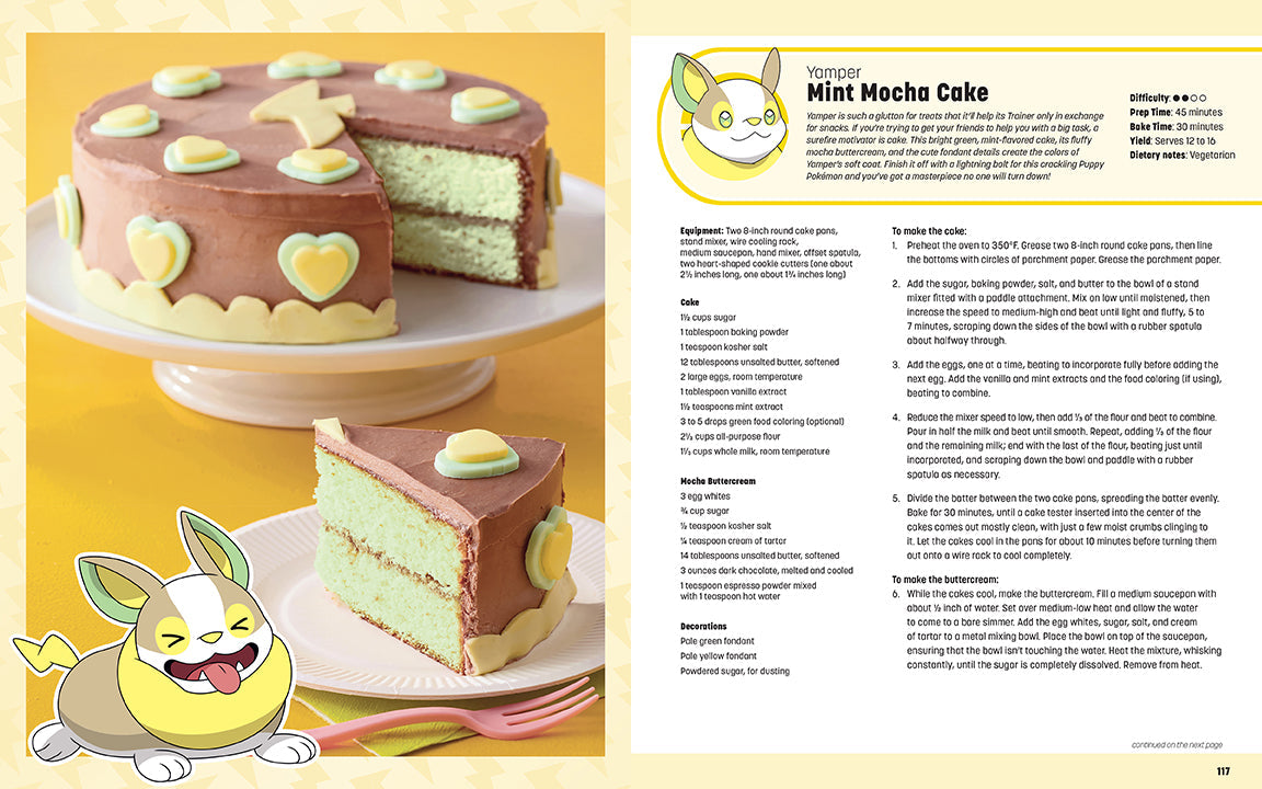 Softcover copy of My Pokemon Cooking Collection by Insight Editions featuring colorful Pokémon-themed recipe pages.