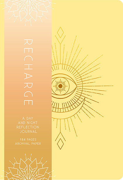 Insight Editions Recharge softcover book with a clean, minimalist cover design featuring the title and branding.